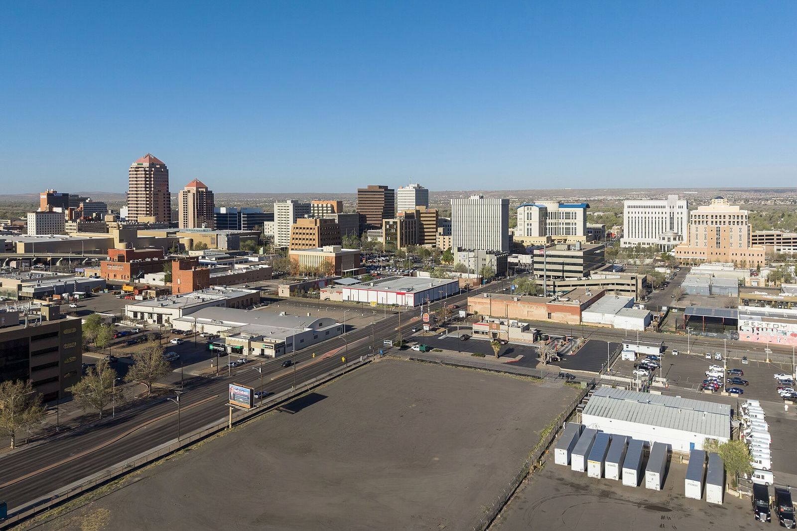 A view of Albuquerque, NM.