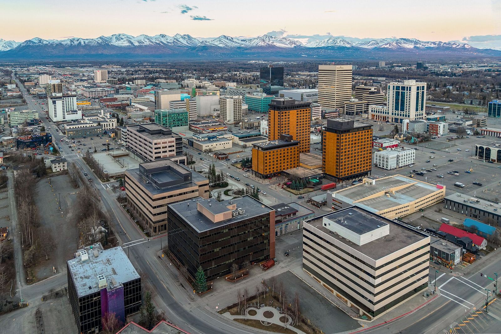 A view of Anchorage, AK.