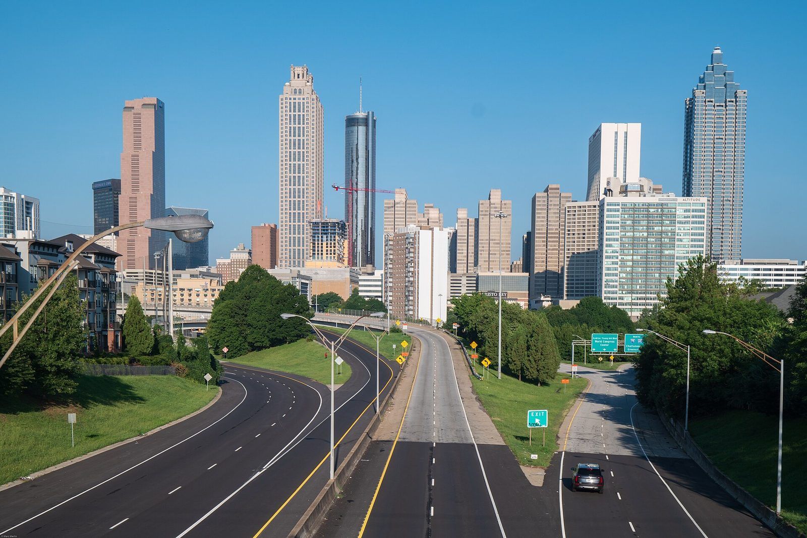 A view of Atlanta, GA.