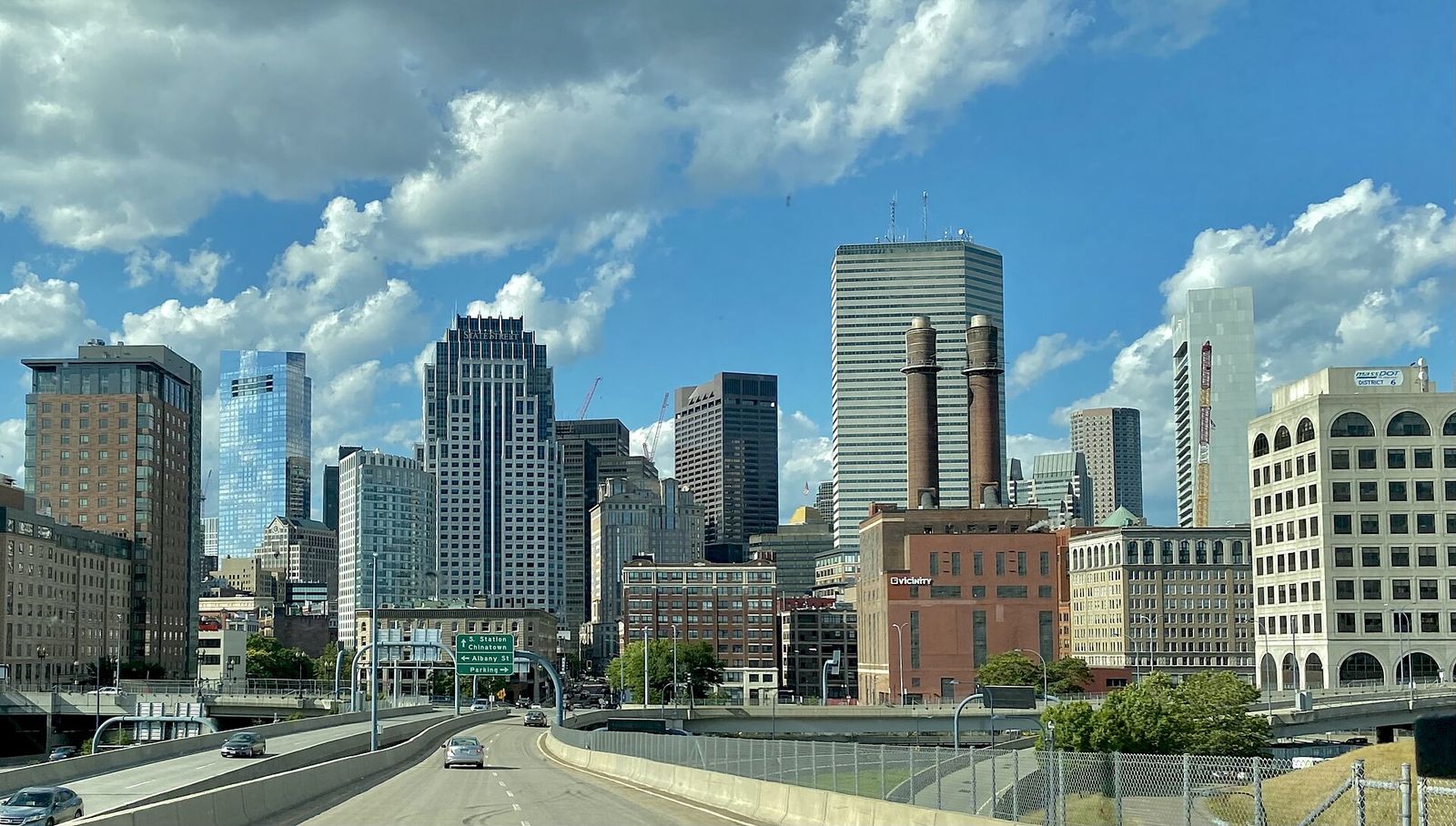 A view of Boston, MA.