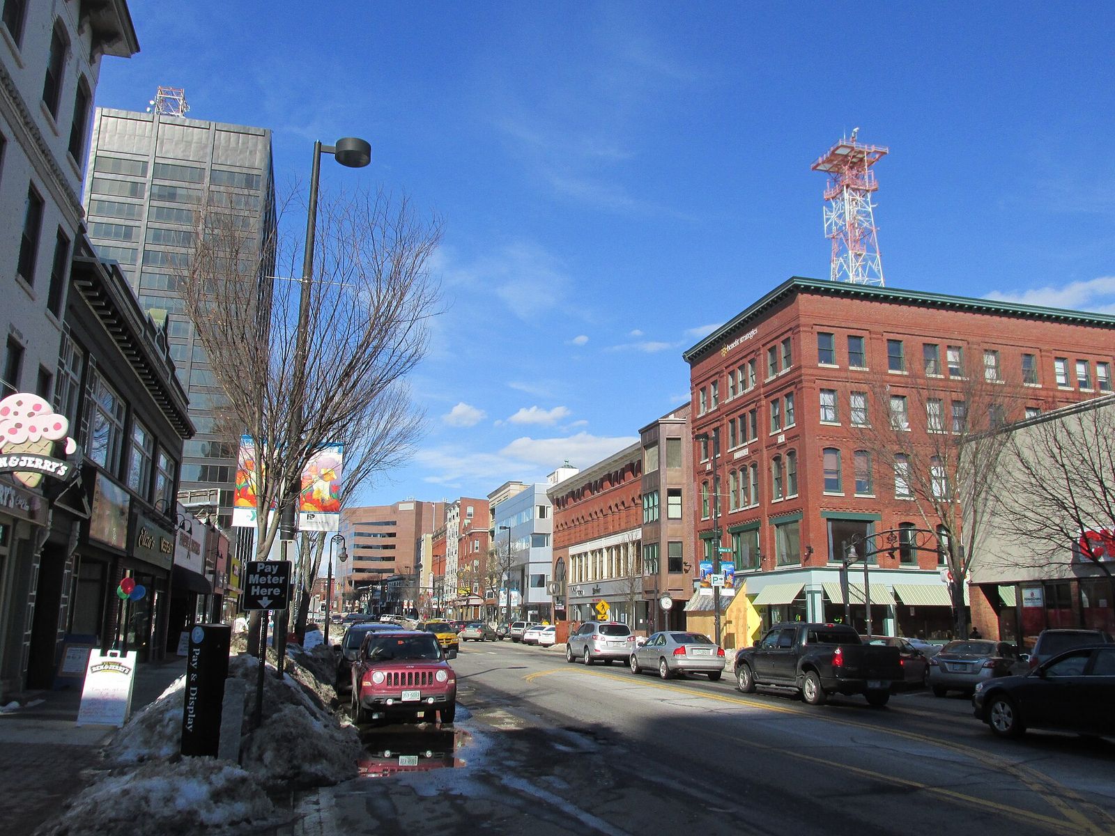 A view of Manchester, NH.