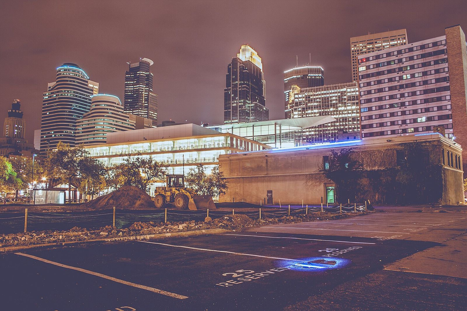A view of Minneapolis, MN.