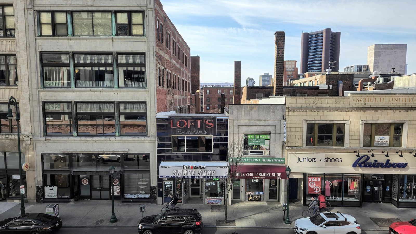A view of New Haven, CT.